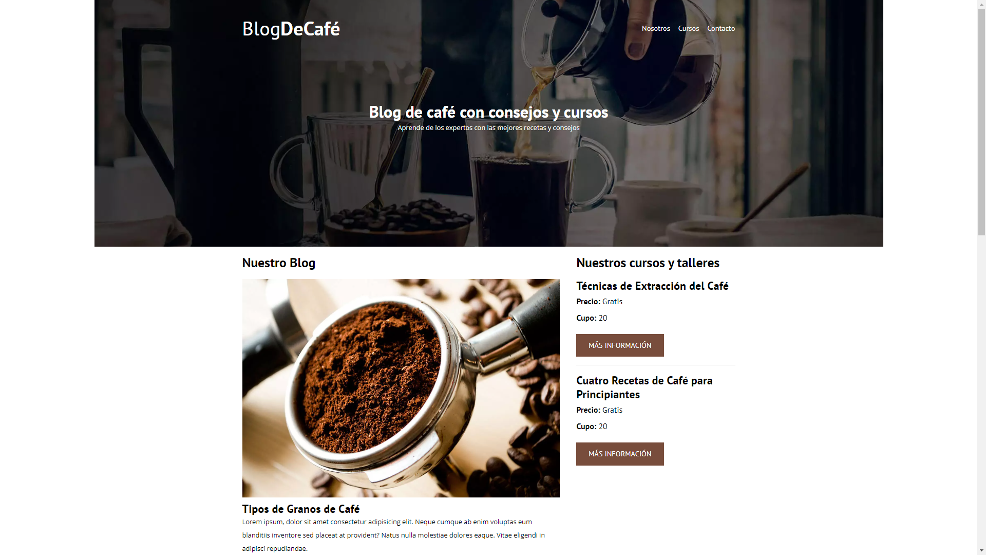 Blog de Café